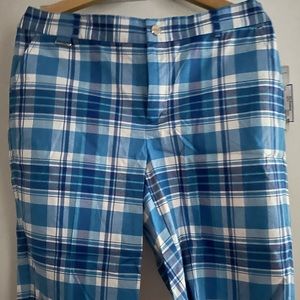 Ralph Lauren Golf Plaid Shorts New With Tags